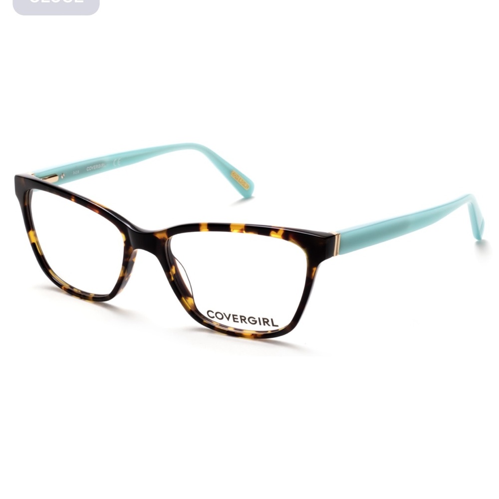 Stylish Cover Girl Glasses bought from JCPenney CG0482 Dark Havana. Like new